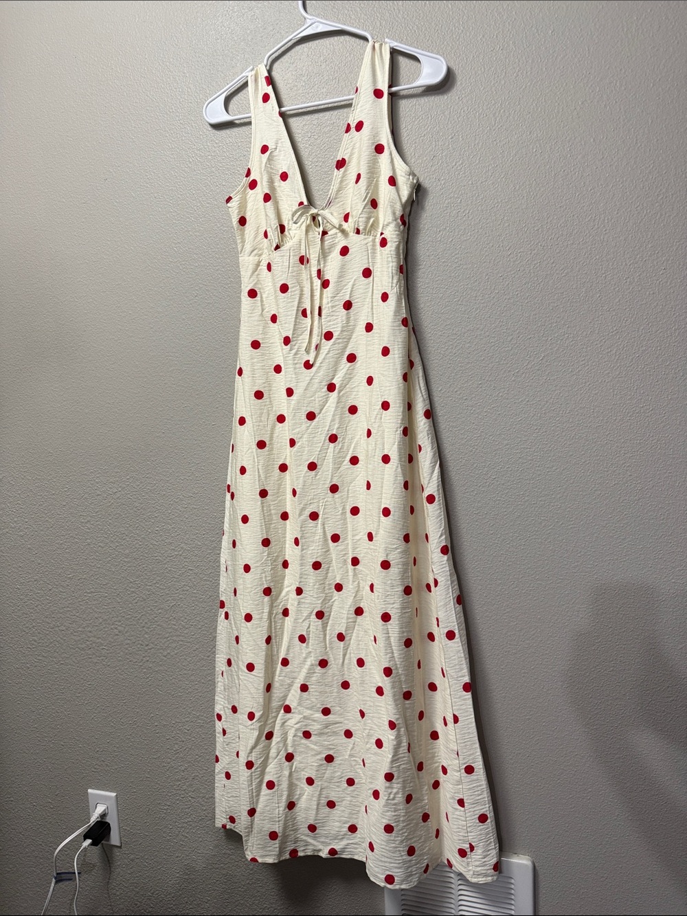 Jessica Simpson Maxi Polka Dot Dress